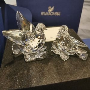 SWAROVSKI Figurine Turtledoves (2014)